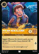 Image for Miriam Mendelsohn - Front-Row Fan (6/204) (Hyperia City) (14) - Disney Lorcana