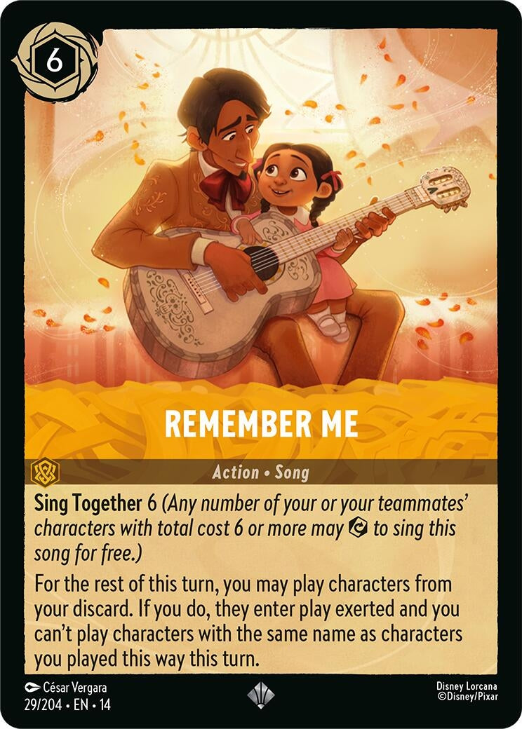Image for Remember Me (29/204) (Hyperia City) (14) - Disney Lorcana