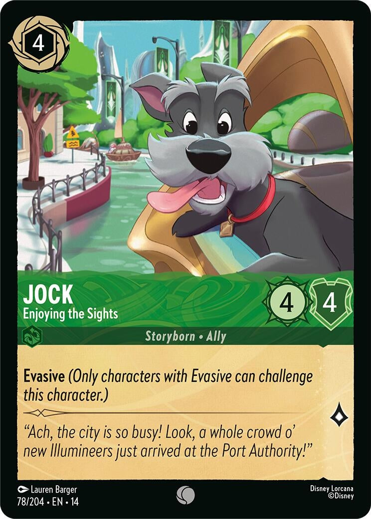 Image for Jock - Enjoying the Sights (78/204) (Hyperia City) (14) - Disney Lorcana
