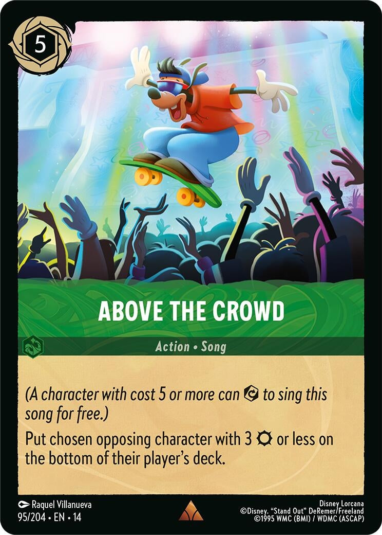 Image for Above the Crowd (95/204) (Hyperia City) (14) - Disney Lorcana