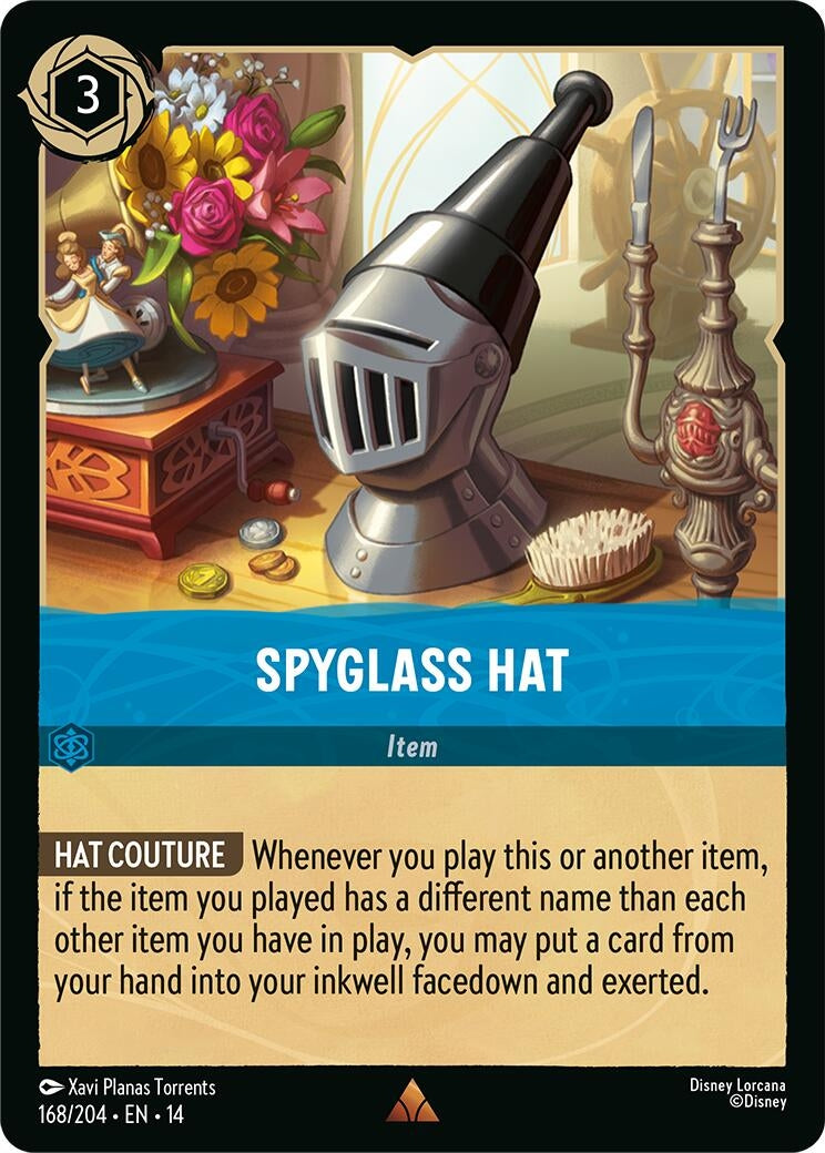Image for Spyglass Hat (168/204) (Hyperia City) (14) - Disney Lorcana
