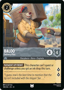 Image for Baloo - Delivery Pilot (188/204) (Hyperia City) (14) - Disney Lorcana