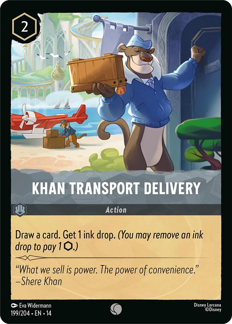Image for Khan Transport Delivery (199/204) (Hyperia City) (14) - Disney Lorcana