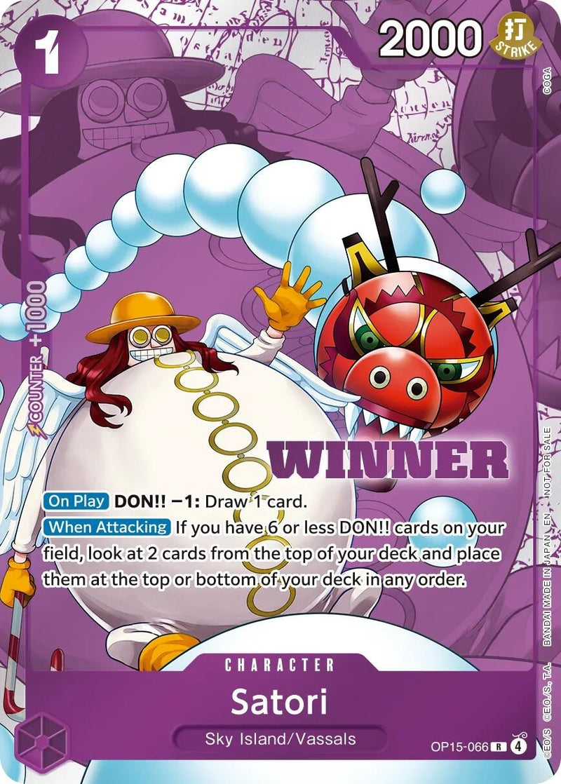 Image for Satori (Winner Pack 2026 Vol. 4) (OP15-066) (One Piece Promotion Cards) (OP-PR) - One Piece Card Game