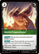 Image for Battle Preparations (032/167) (Radiance) (RAD) - Riftbound: League of Legends Trading Card Game