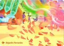 Image for Hyperia City Puzzle Insert (Bottom Left) (Hyperia City) (14) - Disney Lorcana