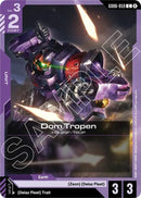 Image for Dom Tropen (GD06-059) (Stardust Trails) (GD06) - Gundam Card Game