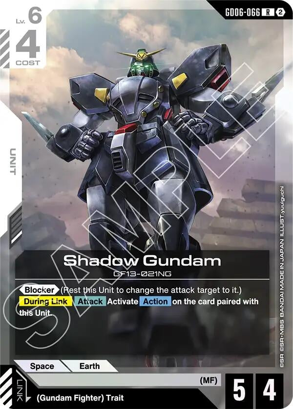 Image for Shadow Gundam (GD06-066) (Stardust Trails) (GD06) - Gundam Card Game
