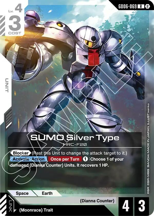 Image for SUMO Silver Type (GD06-069) (Stardust Trails) (GD06) - Gundam Card Game