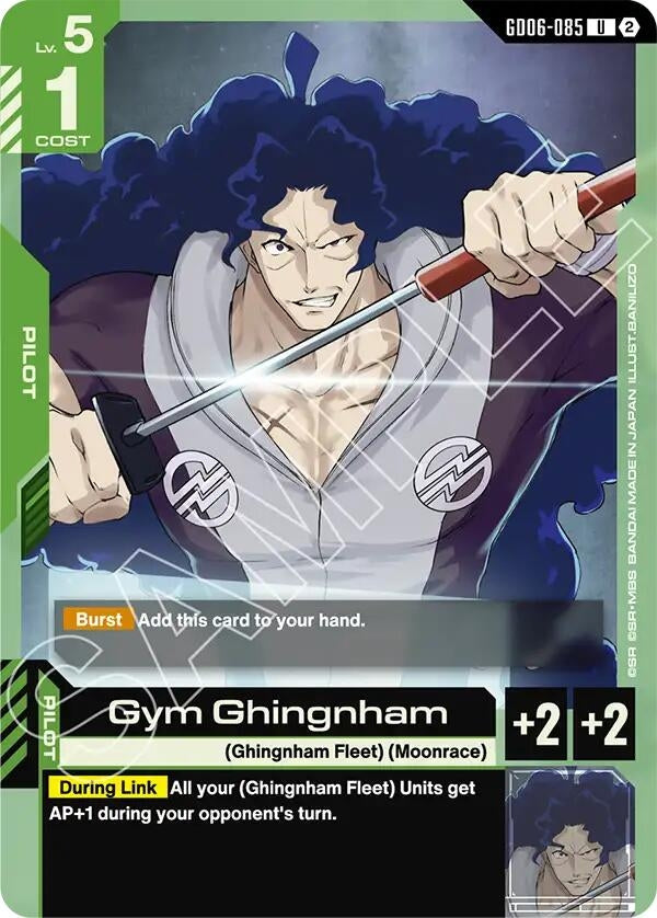 Image for Gym Ghingnham (GD06-085) (Stardust Trails) (GD06) - Gundam Card Game