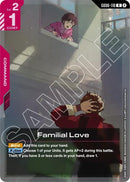 Image for Familial Love (GD06-110) (Stardust Trails) (GD06) - Gundam Card Game