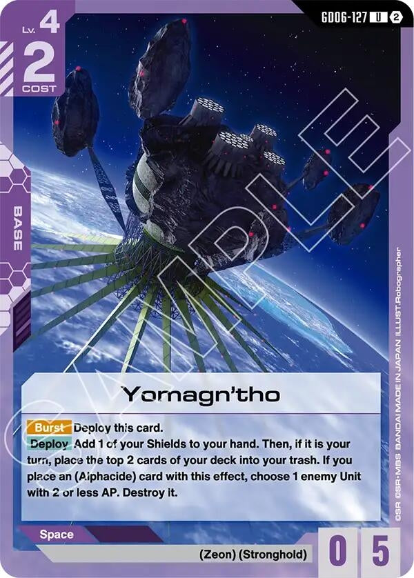Image for Yomagn'tho (GD06-127) (Stardust Trails) (GD06) - Gundam Card Game