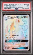 PSA 9 - FA/DRAGONITE GX PROMO-DRG.MJSTY. S/P COLL. 2018 POKEMON SM BLACK STAR PROMO