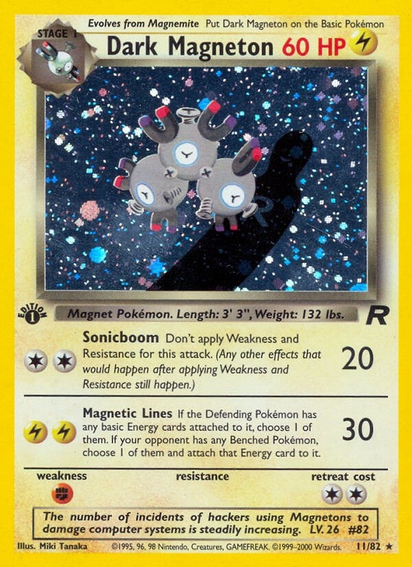 Dark Magneton (11) (11/82) (Team Rocket)