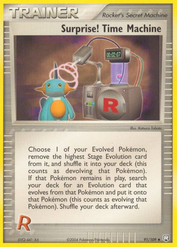 Surprise! Time Machine (91/109) (Team Rocket Returns)