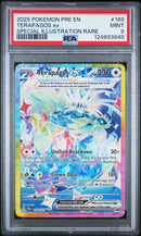 PSA 9 - TERAPAGOS ex SPECIAL ILLUSTRATION RARE 2025 POKEMON PRE EN-PRISMATIC EVOLUTIONS