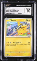 CGC 10 - PikachuPokemon (2024)Black Star Promos - 190World Championships