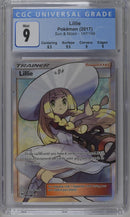 CGC 9 - Pokémon 2017 English Lillie 147/149