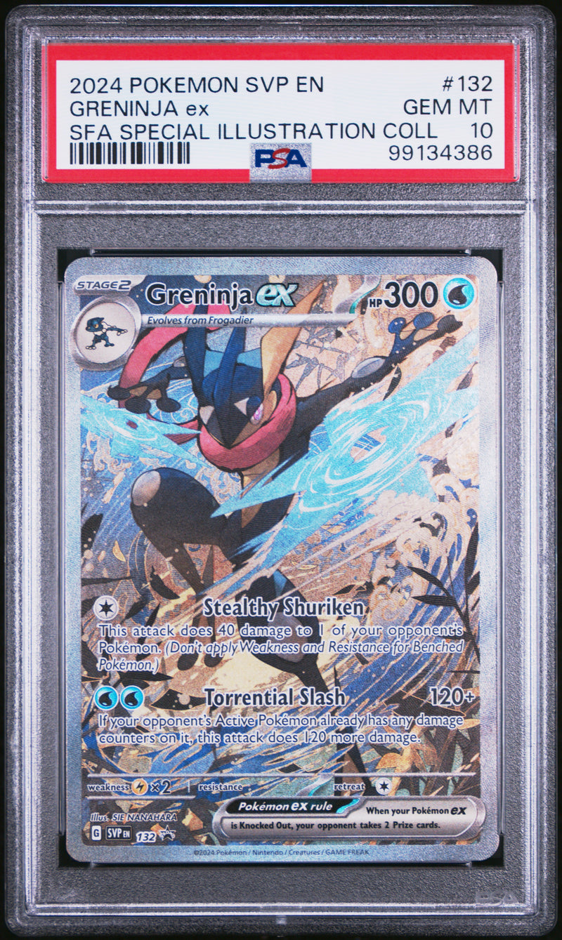 PSA 10 - GRENINJA ex SFA SPECIAL ILLUSTRATION COLL 2024 POKEMON SVP EN-SV BLACK STAR PROMO