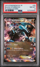 PSA 8 - BLACK KYUREM EX PLASMA STORM 2013 POKEMON BLACK & WHITE PLASMA STORM