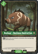 Image for Rushoar – Reckless Destruction (EBP01-052) (Booster Pack "Dawn of Palpagos") (EBP01) - Palworld Official Card Game