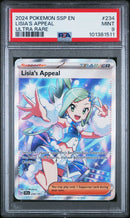PSA 9 - LISIA'S APPEAL ULTRA RARE 2024 POKEMON SSP EN-SURGING SPARKS