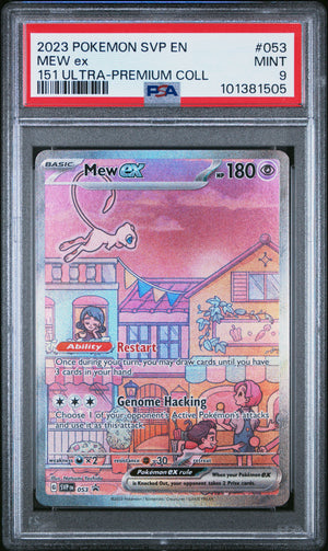 PSA 9 - MEW ex 151 ULTRA-PREMIUM COLL 2023 POKEMON SVP EN-SV BLACK STAR PROMO