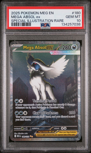 PSA 10 - MEGA ABSOL ex SPECIAL ILLUSTRATION RARE 2025 POKEMON MEG EN-MEGA EVOLUTION