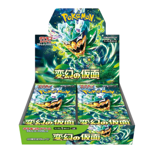 Japanese Scarlet & Violet - Mask Of Change Booster Box SV6