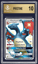BGS Gold 10 - Charizard GX UR SV49 2019 Pokemon Sun and Moon Hidden Fates Shiny Vault