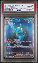 PSA 10 - BLASTOISE ex SPECIAL ILLUSTRATION RARE 2023 POKEMON MEW EN-151