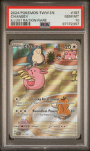 PSA 10 - CHANSEY ILLUSTRATION RARE 2024 POKEMON TWM EN-TWILIGHT MASQUERADE