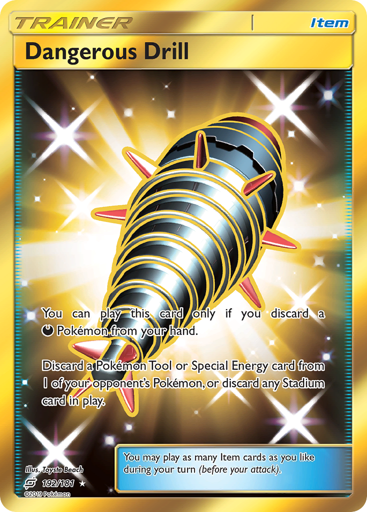 Dangerous Drill (192/181) [Sun & Moon: Team Up]
