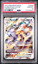 PSA 10 - FA/MEWTWO VSTAR CROWN ZENITH 2023 POKEMON SWORD AND SHIELD CROWN ZENITH