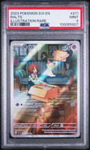 PSA 9 - RALTS ILLUSTRATION RARE 2023 POKEMON SVI EN-SCARLET & VIOLET