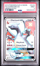 FA/CHARIZARD GX HIDDEN FATES 2019 POKEMON SUN & MOON HIDDEN FATES PSA 9