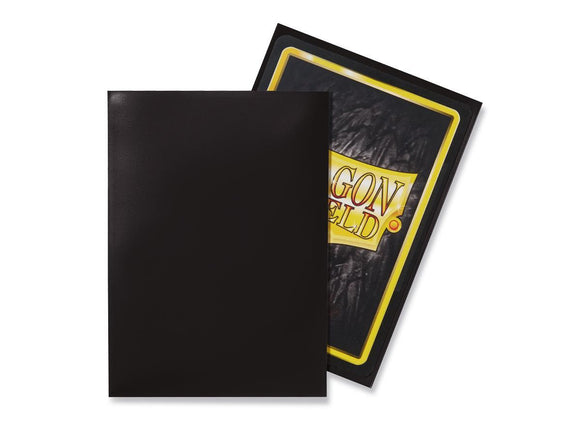 Dragon Shield - Standard Card Sleeves (100): Black