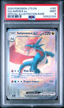 PSA 9 - SALAMENCE ex SPECIAL ILLUSTRATION RARE 2025 POKEMON JTG EN-JOURNEY TOGETHER