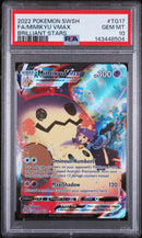 PSA 10 - FA/MIMIKYU VMAX BRILLIANT STARS 2022 POKEMON SWORD & SHIELD BRILLIANT STARS