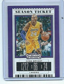 2019 PANINI CONTENDERS SEASON TICKET CARD