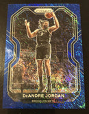 2020-21 Panini Prizm #130 DEANDRE JORDAN Blue Shimmer Prizm #d 3/35! NETS
